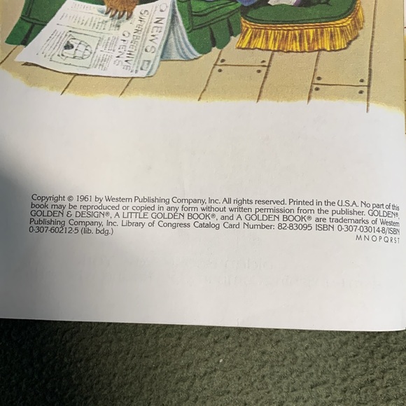 Vintage Little Golden Books from the 1960’s. Set of 3. Approximately 6 3/4” x 8” - Picture 7 of 13